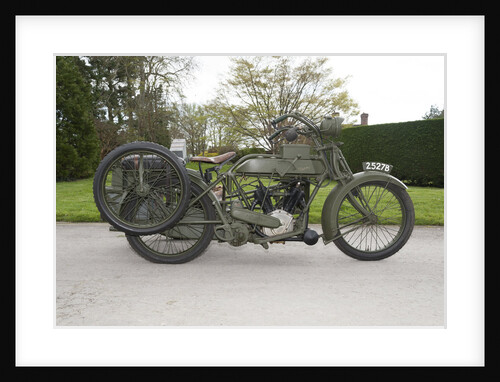 1917 Vickers Clyno Combination by Unknown