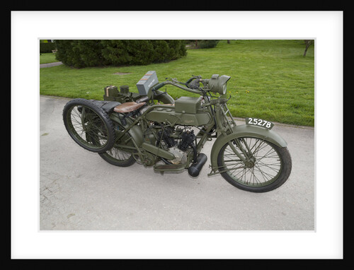 1917 Vickers Clyno Combination by Unknown