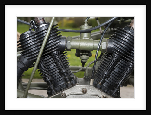 1917 Vickers Clyno Combination by Unknown