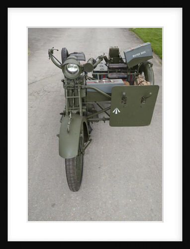 1917 Vickers Clyno Combination by Unknown