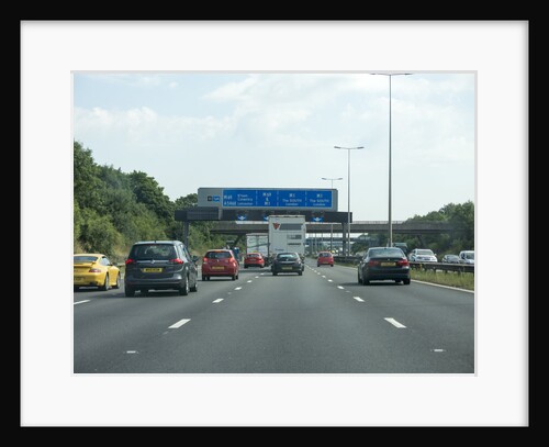 Traffic on the M6 Motorway 2014 by Unknown