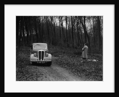 Standard Nine at the Standard Car Owners Club Southern Counties Trial, Hale Wood, Chilterns, 1938 by Bill Brunell