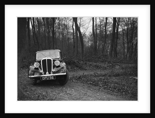 Standard Twelve at the Standard Car Owners Club Southern Counties Trial, Hale Wood, Chilterns, 1938 by Bill Brunell