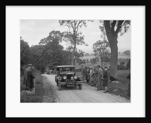 1929 Crossley competing in the JCC Inter-Centre Rally, 1932 by Bill Brunell