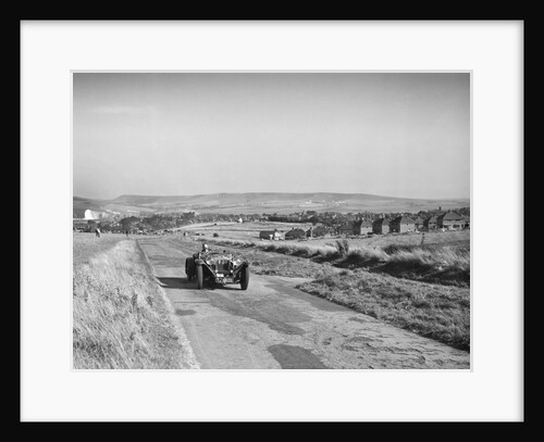 Invicta S Type Red Gauntlet of D Monro at the Bugatti Owners Club Lewes Speed Trials, Sussex, 1937 by Bill Brunell