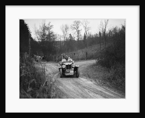 1935 MG Magnette competing in the Great West Motor Club Thatcher Trophy, 1938 by Bill Brunell