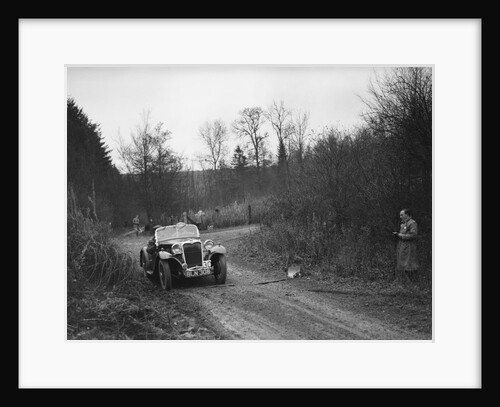 972 cc Singer competing in the Great West Motor Club Thatcher Trophy, 1938 by Bill Brunell