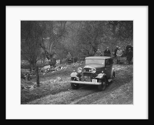 Ford Model B of K Hutchison competing in the Sunbac Colmore Trial, Gloucestershire, 1933 by Bill Brunell