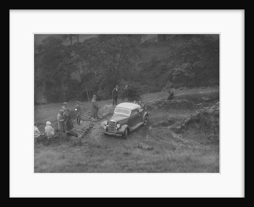 Ford V8 2-seater and dickey of JB Thompson competing in the MCC Sporting Trial, 1935 by Bill Brunell