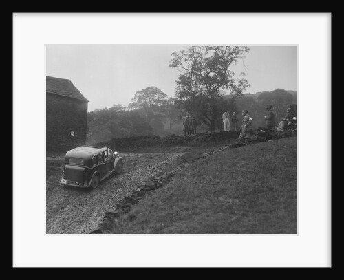 Standard saloon of GA Wooding competing in the MCC Sporting Trial, 1935 by Bill Brunell