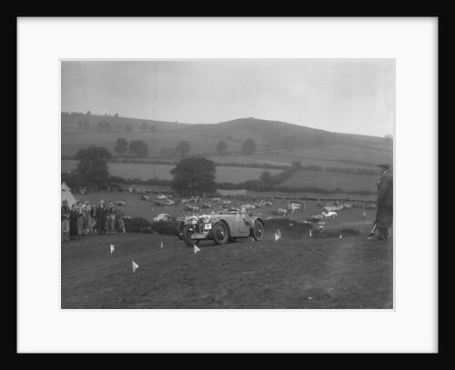 MG J2 competing in the MG Car Club Rushmere Hillclimb, Shropshire, 1935 by Bill Brunell