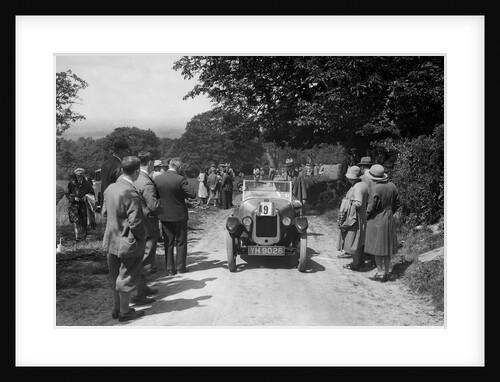 Austin 7 Cup Model of Miss J Sander of the London Centre Team at the JCC Inter-Centre Rally, 1932 by Bill Brunell