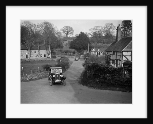 1929 1089 cc Riley competing in the JCC Inter-Centre Rally, Sutton, Surrey, 1932 by Bill Brunell
