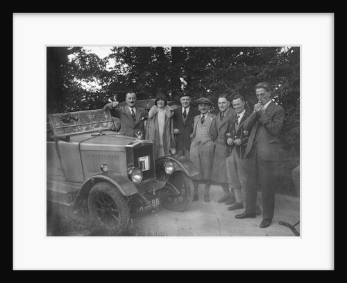 Morris Cowley with participants in the JCC Inter-Centre Rally, 1932 by Bill Brunell