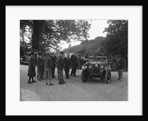 Talbot 18/55 4-seater tourer at the JCC Inter-Centre Rally, 1932 by Bill Brunell