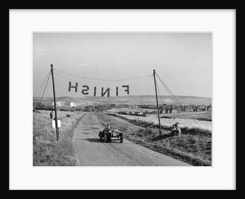 Fiat Balilla of F Andrews competing at the Bugatti Owners Club Lewes Speed Trials, Sussex, 1937 by Bill Brunell
