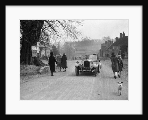 Rover 10/25 of C Thackray, Ilkley & District Motor Club Trial, Coxwold, North Yorkshire, 1930s by Bill Brunell
