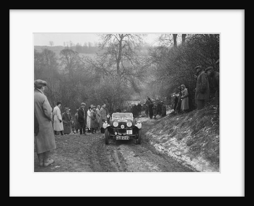 Frazer-Nash of AL Marshall competing in the Sunbac Colmore Trial, Gloucestershire, 1933 by Bill Brunell