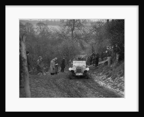 Frazer-Nash Boulogne II of RS Langford competing in the Sunbac Colmore Trial, Gloucestershire, 1933 by Bill Brunell