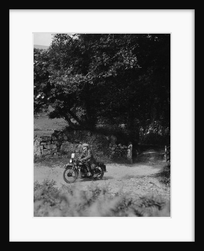 Motorcycle of WT Taylor, Brighton and Hove Motor Club Brighton-Beer Trial, 1930 by Bill Brunell