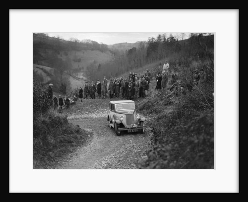 Armstrong-Siddeley of RJB Coath, North West London Motor Club London-Gloucester Trial, 1932 by Bill Brunell