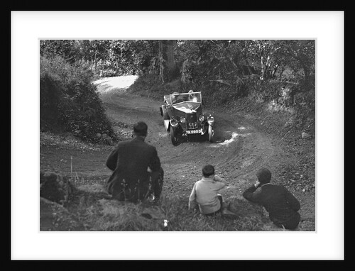 Riley of CJS Montague-Johnson, B&HMC Brighton-Beer Trial, Simms Hill, Ilsington, Devon, 1930 by Bill Brunell