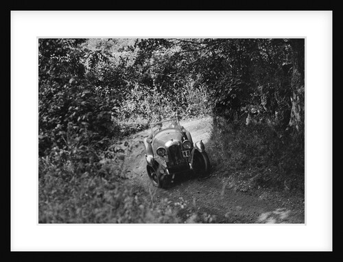Salmson of LJ Higgs, B&HMC Brighton-Beer Trial, Pepperden Hill, Devon, 1930 by Bill Brunell