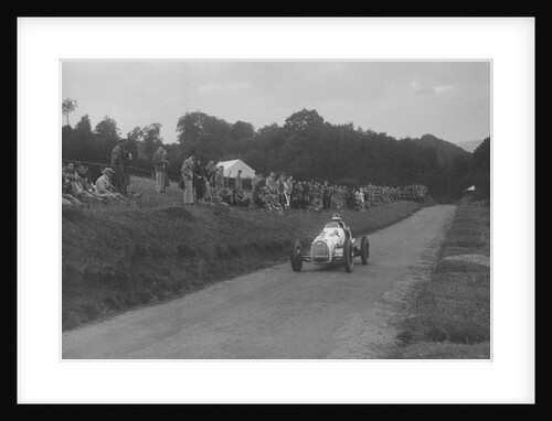 Austin 7 of LP Driscoll competing in the MAC Shelsley Walsh Speed Hill Climb, Worcestershire, 1935 by Bill Brunell