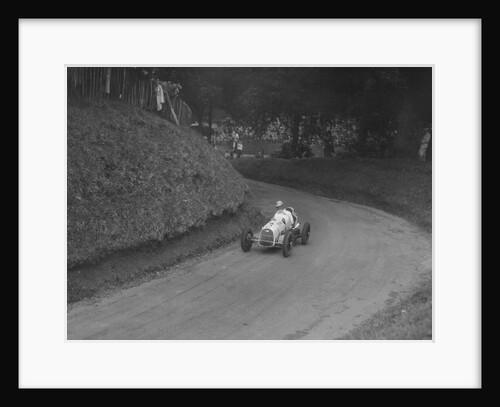 Austin 7 of LP Driscoll competing in the MAC Shelsley Walsh Speed Hill Climb, Worcestershire, 1935 by Bill Brunell