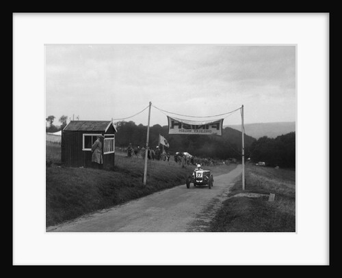 Frazer-Nash crossing the finishing line, MAC Shelsley Walsh Speed Hill Climb, Worcestershire, 1935 by Bill Brunell