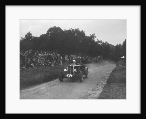 Rover Speed Twenty competing in the MAC Shelsley Walsh Speed Hill Climb, Worcestershire, 1935 by Bill Brunell