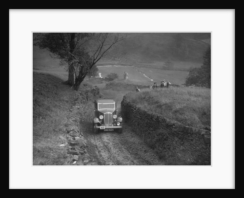 Standard saloon of HSR Payne competing in the MCC Sporting Trial, 1935 by Bill Brunell