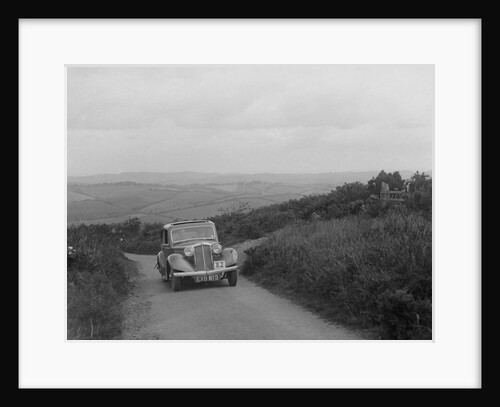 Talbot 10 of LF Phillipson competing in the MCC Torquay Rally, 1938 by Bill Brunell