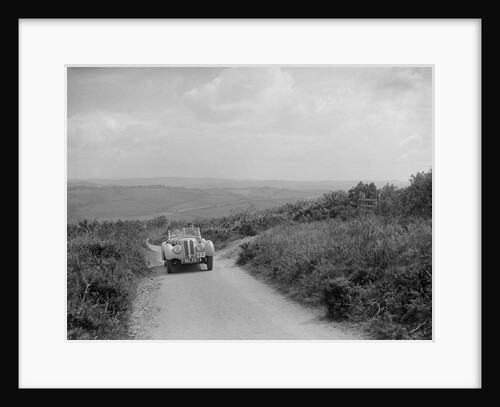 Frazer-Nash BMW of CRY King competing in the MCC Torquay Rally, 1938 by Bill Brunell