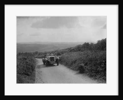 Singer of TL McDonald competing in the MCC Torquay Rally, 1938 by Bill Brunell