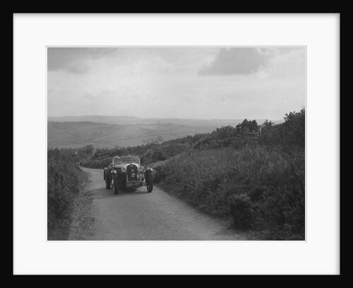 Morgan 4/4 of WA Goodall competing in the MCC Torquay Rally, 1938 by Bill Brunell