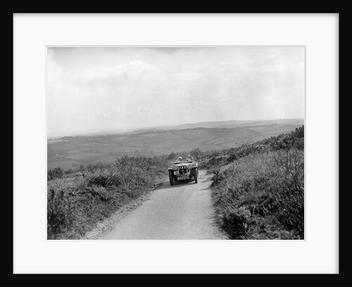 MG TA of GM Symmons competing in the MCC Torquay Rally, 1938 by Bill Brunell