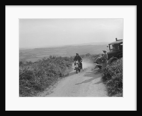490 cc DKW of HS Yelland competing in the MCC Torquay Rally, 1938 by Bill Brunell