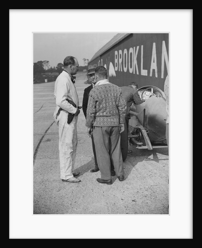 Surbiton Motor Club race meeting, Brooklands, Surrey, 1928 by Bill Brunell