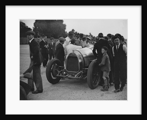 6 litre Delage at a Surbiton Motor Club race meeting, Brooklands, Surrey, 1928 by Bill Brunell