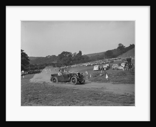Wolseley Hornet McEvoy Special competing in the MG Car Club Rushmere Hillclimb, Shropshire, 1935 by Bill Brunell