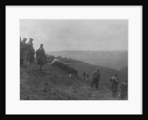 MG Magna competing in the MG Car Club Rushmere Hillclimb, Shropshire, 1935 by Bill Brunell