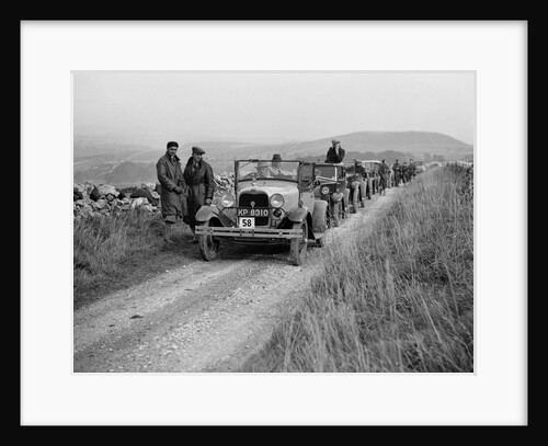 Ford Model A of JB Thompson competing in the MCC Sporting Trial, 1930 by Bill Brunell
