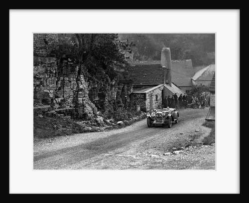 Lagonda of Lord de Clifford competing in the MCC Sporting Trial, Litton Slack, Derbyshire, 1930 by Bill Brunell