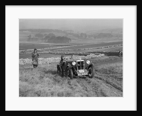MG M type of J Easonsmith competing in the MCC Sporting Trial, 1930 by Bill Brunell