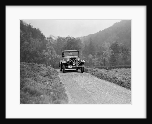 Ford Model A of EAL Midgely competing in the MCC Sporting Trial, 1930 by Bill Brunell