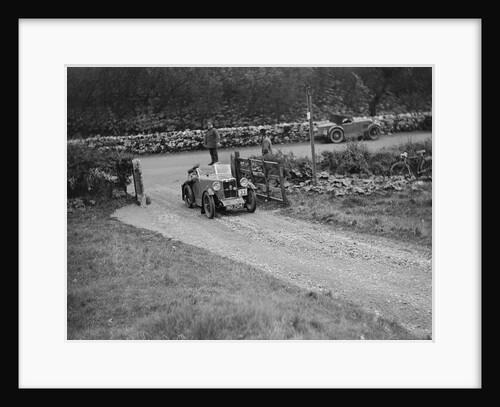 MG M type of JA Berry competing in the MCC Sporting Trial, 1930 by Bill Brunell