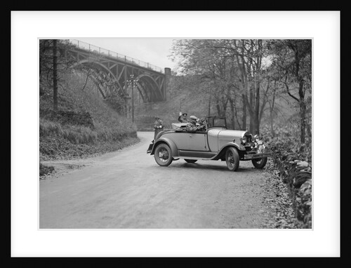 Ford Model A of CM Needham competing in the MCC Sporting Trial, 1930 by Bill Brunell