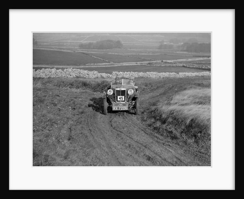 MG M type of LA Welch competing in the MCC Sporting Trial, 1930 by Bill Brunell