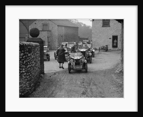 MG M type of RD Crump at the MCC Sporting Trial, 1930 by Bill Brunell